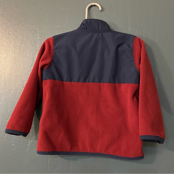 Carters Boys Red and Blue Full Zippered Long Sleeve Coat Size 24 Months - Picture 2 of 3